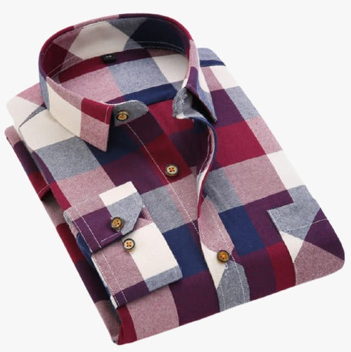 Pack of 4 Mens Check  Casual Shirts