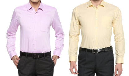 HOT COMBO OF 5 PLAIN SHIRTS