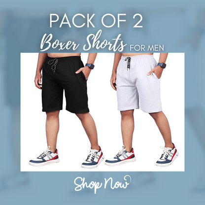 Boxers for Men (Pack of 2)