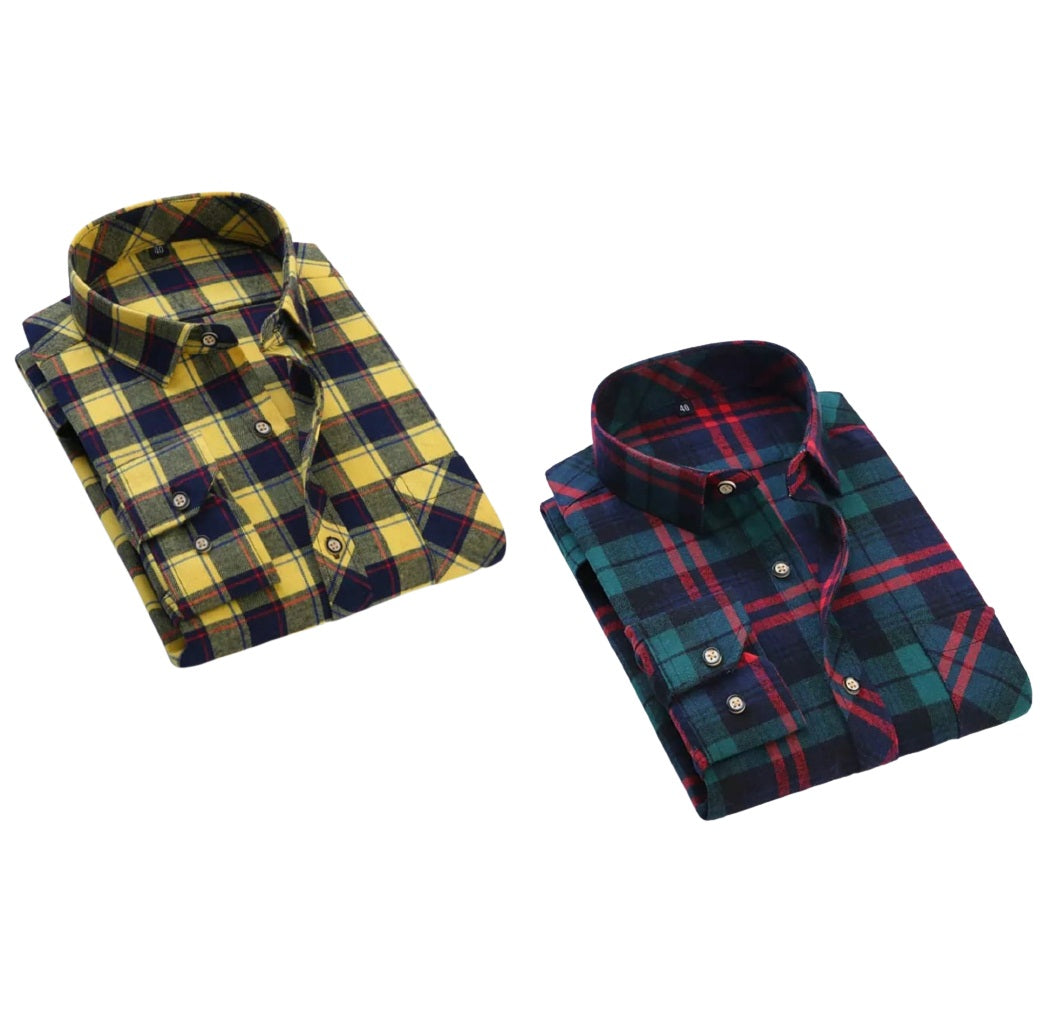 STYLISH NEW COMBO OF 5 CHECK SHIRTS